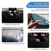 Dancing Cute Skeleton Windshield Sunshade Car Sun Shade Protector for Small Car SUV Front Window