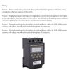 KG316T Microcomputer Control Power Timer Switch Controller LCD Display Digital Programmable Timer Relay AC 110V(AC110V)