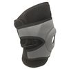 Champion Knee Wrap, Patella Stabilizer Pad, Adjustable Compression, Medium Support, Black, Regular