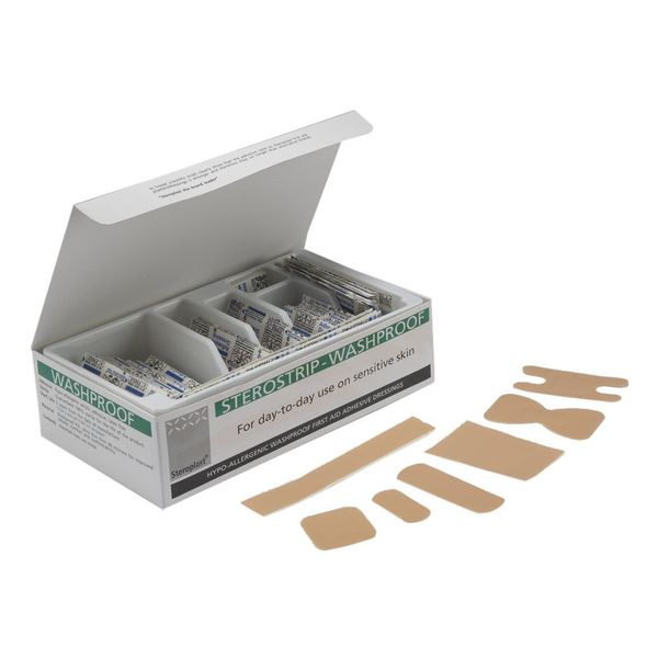 Sterostrip Hypo-allergenic Washproof Plasters - Pack of 100
