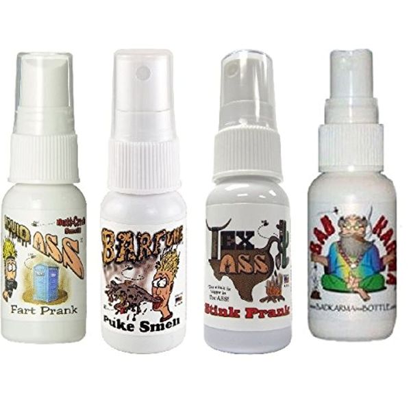 Liquid Ass Stink Spray 4-Bottle Assortment