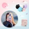 kinokoo Instax Mini 11 / Mini 8 / Mini 8 / Mini 8 / Mini 9 / Mini 8 / Mini 8+ Plus Camera Case / Protective Case with Shoulder Strap (Pink)