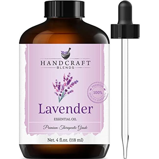  Lavender Essential Oil Pure Lavender Oil Organic Essential Oils  Lavender Oil Essential Oil Essential Oils for Body Face Skin Care Massage  Aroma Lavender Oil for Hair Growth Diffuser Aromatherapy 4FLOZ 