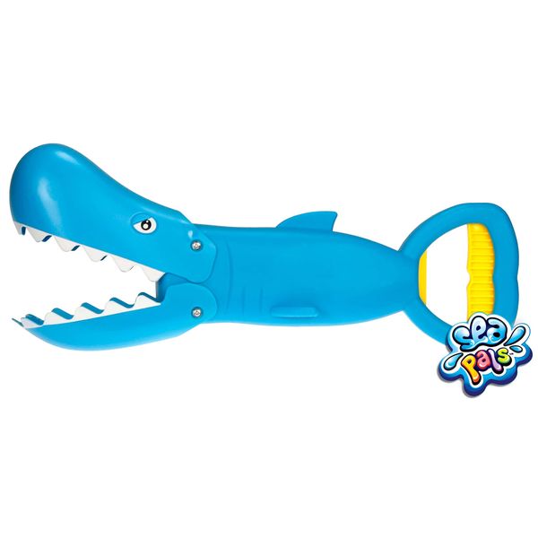 JA-RU Shark Sand Jaw & Claws Toy Big 13.5" (1 Shark) Plastic Sand Digger Grabber Toy Sand Toys & Beach Claw. Kids Beach Toys, Snow Toys, Kids Sandbox, Bathtub Toys Kids Toddler Pool Toys Shark-4009-1