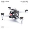 WRAPGRADE Skin Compatible with DJI FPV | Accent Color (Airforce Silver)