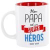 Unbekannt Mug Papa - Mon Papa est un super heroes