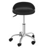 Adjustable Height Hydraulic Rolling Swivel Stool Spa Salon Chair with Back Rest
