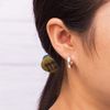 Philip Jones Silver Plated Hoop Earrings