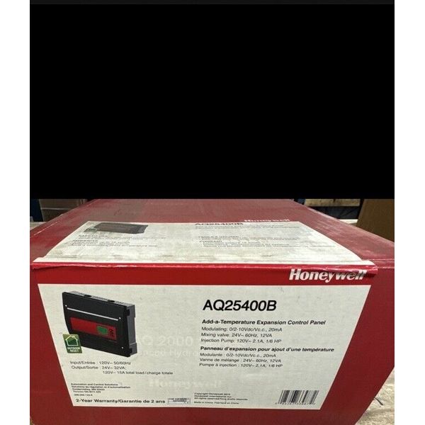 NOS Honeywell AQ25400B Add A Temperature Expansion Control Panel