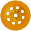 DEWALT Concrete Grinding Wheel, Double Row, Diamond Cup, 5-Inch (DW4777)