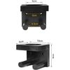 Baseball Bat Rack Ball Display Holder, Solid Wood Vertical Wall Mount Bracket...