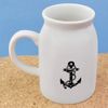 300ml 'Ship Anchor & Rope' Ceramic Milk Jug (MJ00016025)