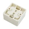Maxar Electric Square Outlet (No Feeder Terminal), White, 1 Piece