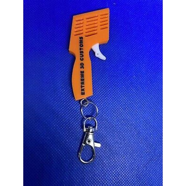 Slot Car Orange Controller Keychains