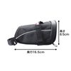 Panaracer BA-SDB-L-B L Waterproof Original Saddle Bag, L Size