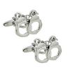 Handcuff Design Cufflinks in a Personalised Engraved Cufflink Box