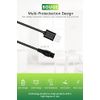 Bouge USB Charger Power Supply DC to Cable Compatible with Meridian Grooming Electric Shaver Trimmer Charging Cord Black Adapter 3.2FT