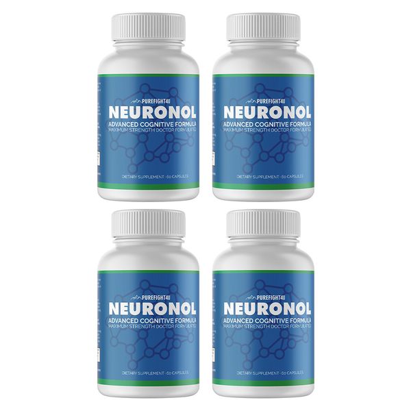 Neuronol Nootropic Supplement, Supports Brain Function & Mental Clarity - 4 Pack