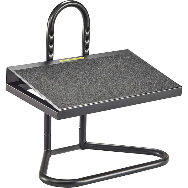 5124 Task Master Adjustable Footrest - 9 Position, Textured Platform, Tubular St