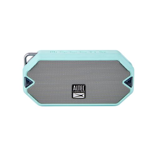 Altec Lansing - HydraMini Wireless Bluetooth Speaker, IP67 Waterproof USB C Rechargeable Battery with 6 Hours Playtime, Compact, Shockproof, Snowproof, Everything Proof (Mint Green)