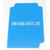 docsmagic.de Deck Box Full + 60 Double Mat Light Blue Sleeves Small Size - YGO