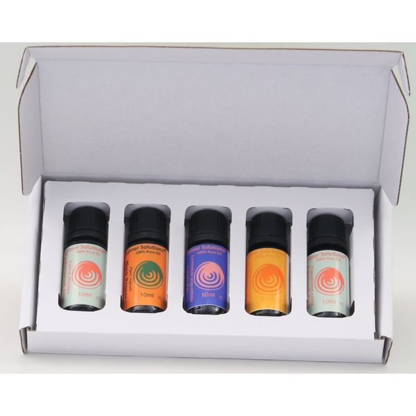 Aromatherapy "Home Starter Kit" 5 10ml Bottles