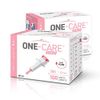 MediVena ONE-CARE PRO Safety Lancets, Top Push Button Activated, 28G x 1.5mm, 100/bx, Sterile, Gentle & Comfortable Sampling