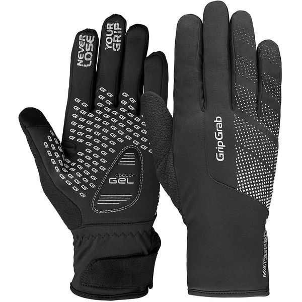 GripGrab Ride Waterproof Winter Cycling Gloves Windproof Thermal Padded Fleece Lined Cold Weather Warm Bicycle Glove