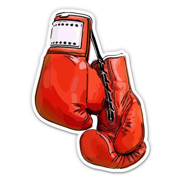 Boxing Gloves - 12" Vinyl Sticker Waterproof Decal