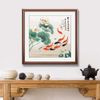 Cross Stitch, Chinese Style, Fish, Lotus, C0280