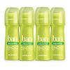Ban Original Unscented 24-hour Invisible Antiperspirant, 3.5oz Roll-on Deodorant for Women and Men, Underarm Wetness Protection, with Odor-fighting Ingredients, 3.5 Fl Oz (Pack of 4)