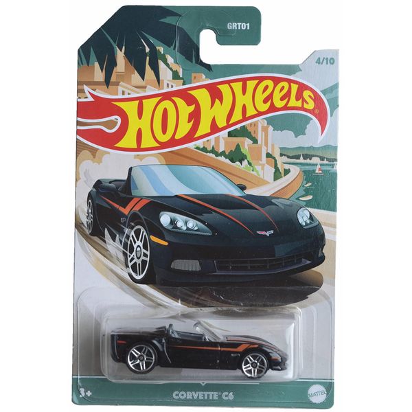 Mattel Hot Wheels Corvette C6, Black 4/10