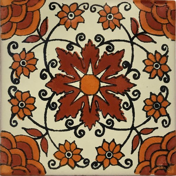 2x2 36 pcs Mori Talavera Mexican Tile
