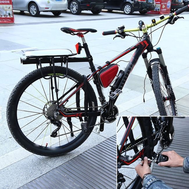 password anti-theft smart bike lock wireless