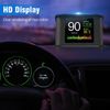 OBD2 Car HUD Head Up Display Speed KM/h MPH OverSpeed Warning Water Temperature