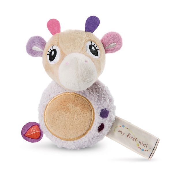 NICI Sasuma Giraffe Grasping Toy 12 cm with Rattle