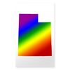 CafePress Utah Gay Pride Rectangle Sticker Rectangle Bumper Sticker Car Decal