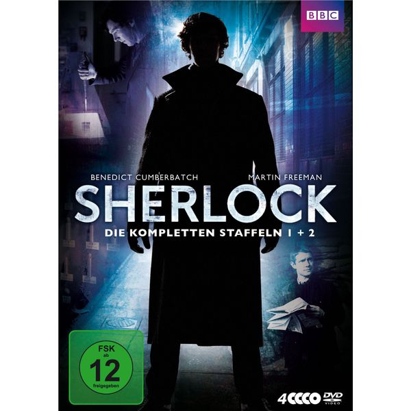 Sherlock - Die kompletten Staffeln 1 + 2 [4 DVDs]