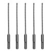 SDS-Plus Drill Bit 3/16" x 8" Rotary Hammer Bit Carbide Tip Drill Concrete-5Pcs
