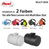 Flexi Retractable Lead Accessory, Multi-Box for Poop Bags or Treats (Suitable for Flexi Vario and New Classic from Size S) / Various Colours