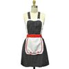 Kella Milla womens Cooking food service uniforms aprons, Black, One Size US