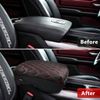 Middle Console Lid Armrest Cover Cushion Protector Pad For 2019-2025 Dodge RAM