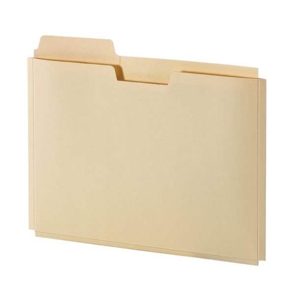 Globe Weis Globe-Weis/Pendaflex Expanding File Folder Pocket, Letter, Manila, 10 File Folder Pockets (FP153L10)