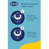 Scholl Expertcare Replacement Rollers, Refill Pack for Smooth Pedicure Footfile, Pack of 2 Smooth Finish Rollers 3231980