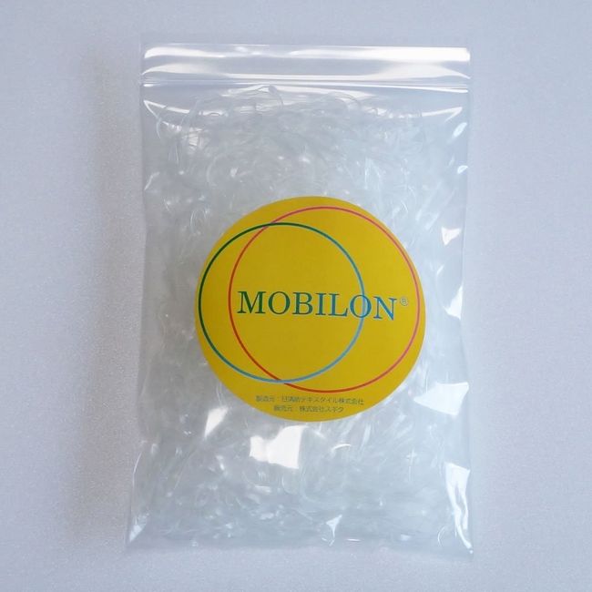 Nisshinbo Mobilon Band, Mobilon Band, Folding Diameter 7.9 inches (200 mm), 1.8 oz (50 g) (Approx. 50 Pieces), Transparent, Normal