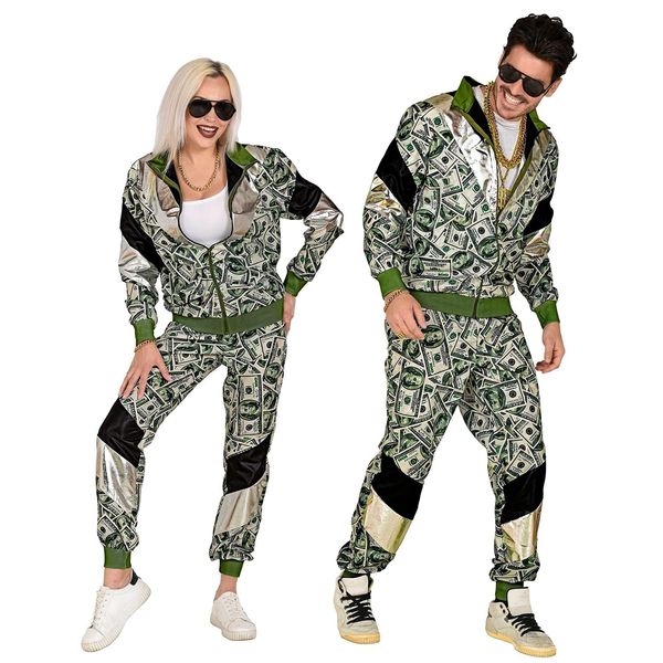DOLLARS SHELL SUIT (jacket, pants) - (S)