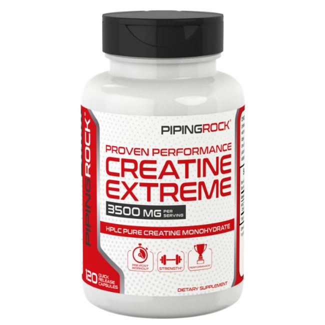 Creatine Monohydrate, 3500 mg (per serving), 120 Quick Release Capsules