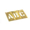 CH Hanson 10033 3" Brass Letters Set 33 pc