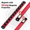 WORKPRO 3-PACK Magnetic Socket Organizer Set 1/4" 3/8" 1/2" Drive Socket Holder