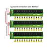 Screw Mount 12 Channel Rocker Switch DC Power Distribution Strip Module